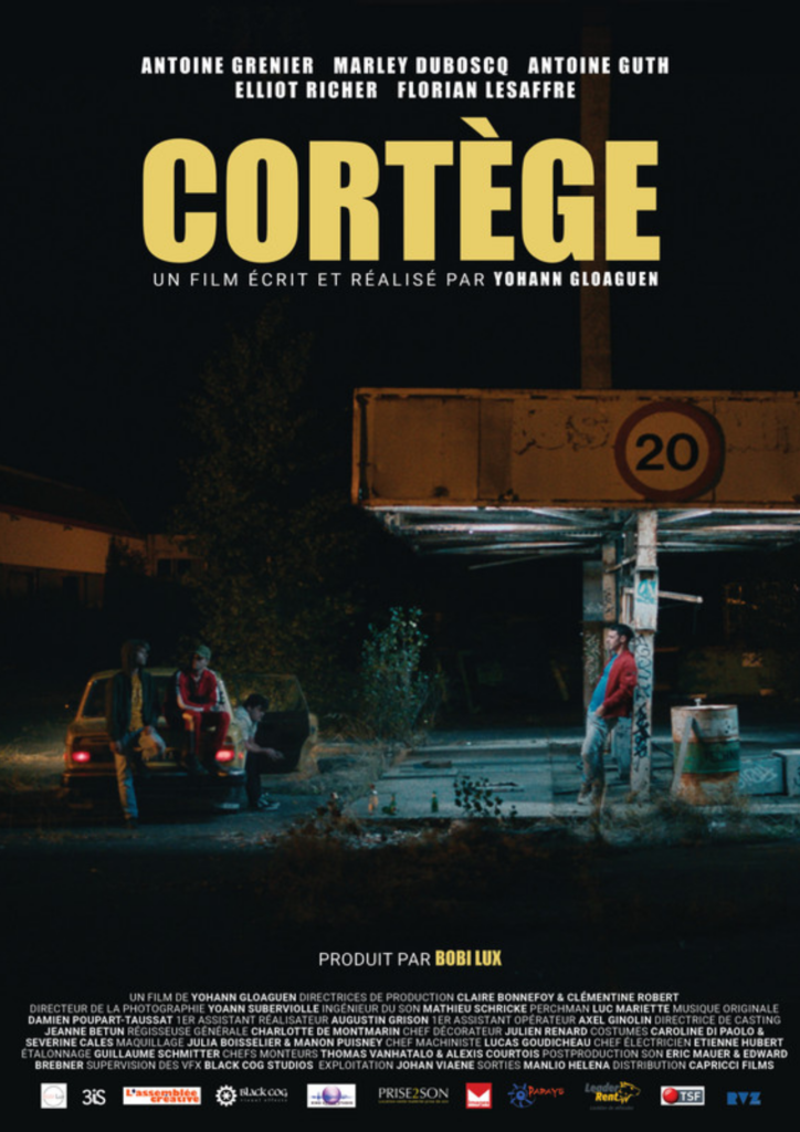 Cortege short film poster