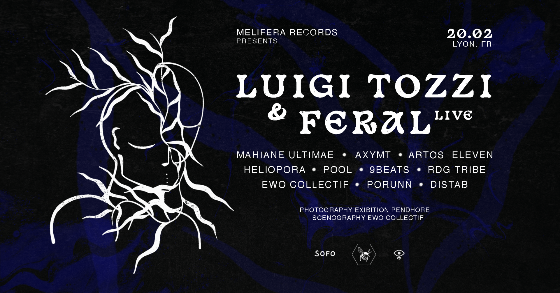 Luigi Tozzi & Feral live mellifera Records lyon event 